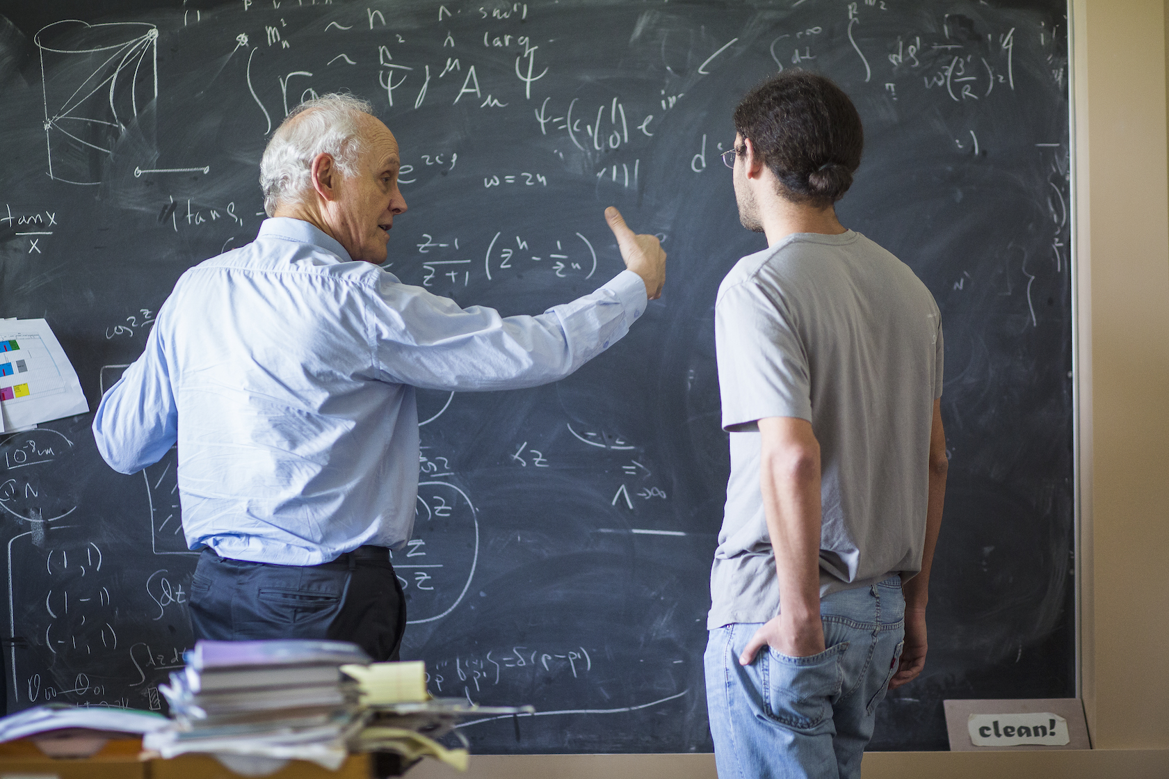 UCSB professor and student interaction